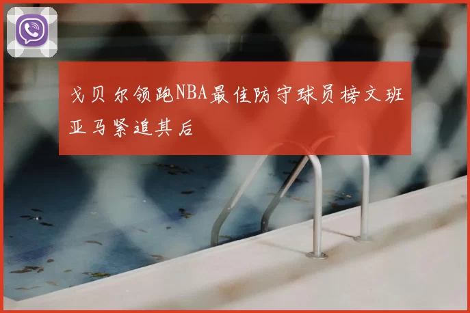 戈贝尔领跑NBA最佳防守球员榜文班亚马紧追其后