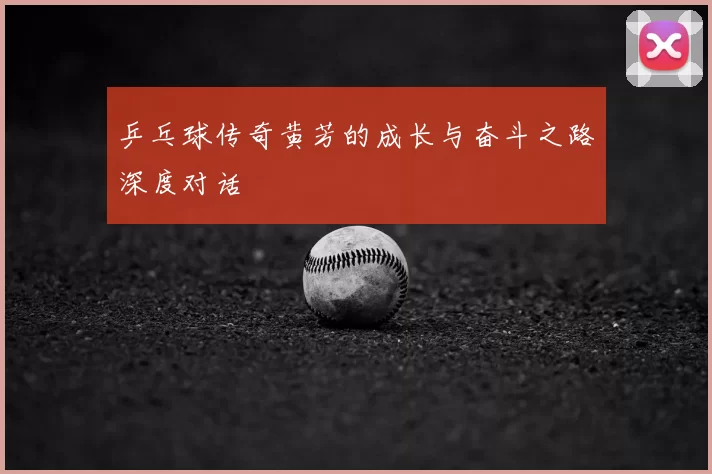 乒乓球传奇黄芳的成长与奋斗之路深度对话
