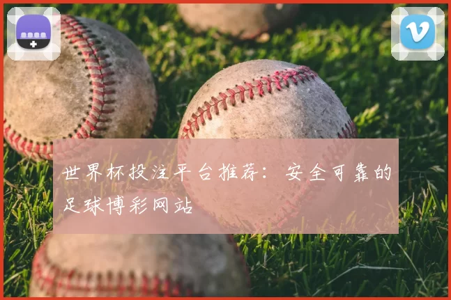 世界杯投注平台推荐：安全可靠的足球博彩网站