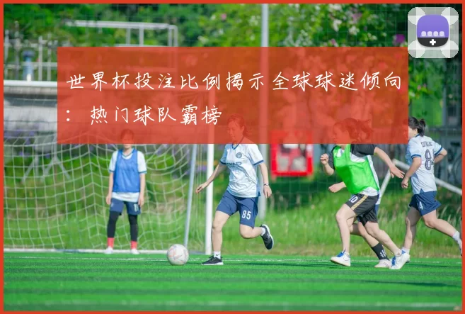 世界杯投注比例揭示全球球迷倾向:热门球队霸榜